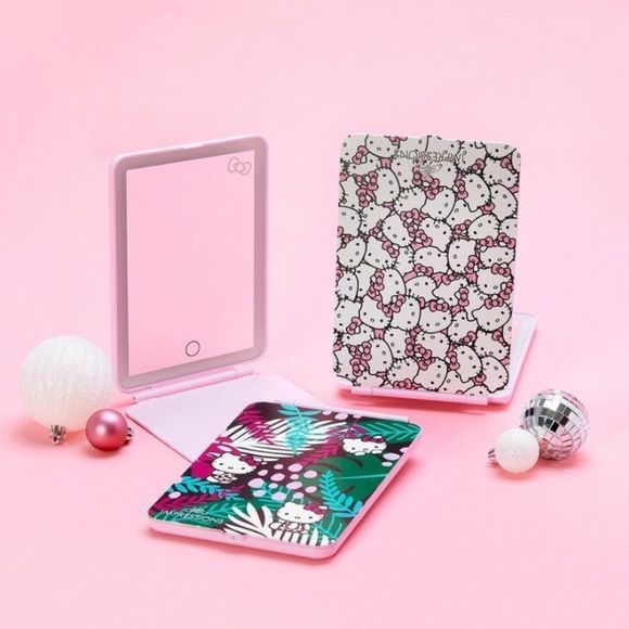 Impressions For Hello Kitty TouchPad Mini Tri-Tone LED Makeup Mirror - Picture 10 of 12